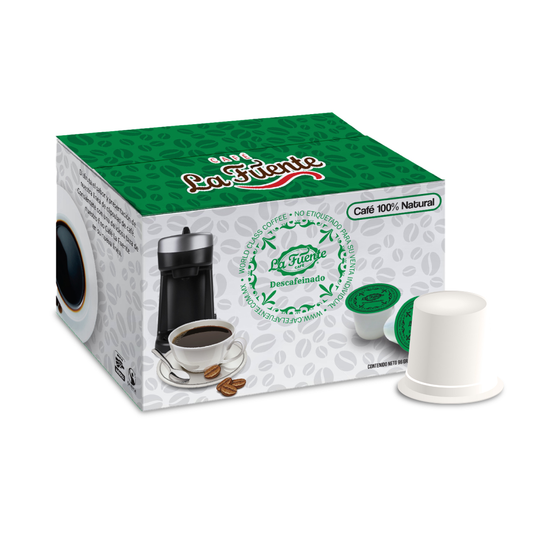 Kit Dos Kcup 12 + Jarabe 250 ml Café Molido en Monterrey