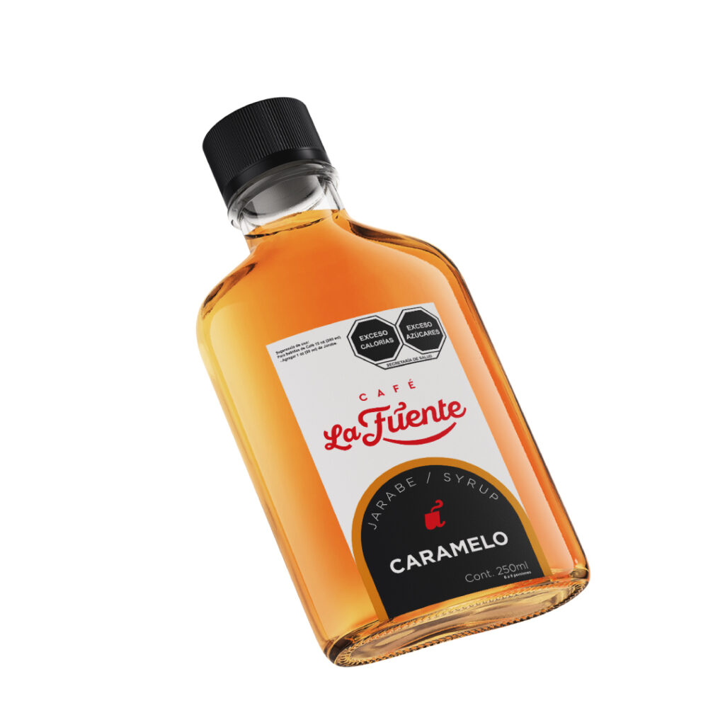 Jarabe sabor Caramelo 250 ml Café Molido en Monterrey